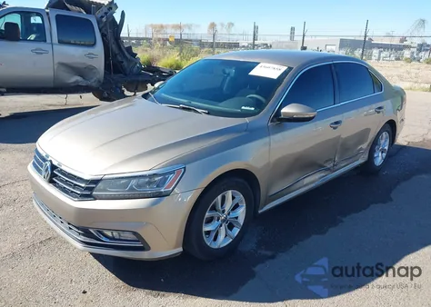 2016 Volkswagen Passat 1.8T S из США, поврежденный, VIN 1VWAT7A36GC039971
